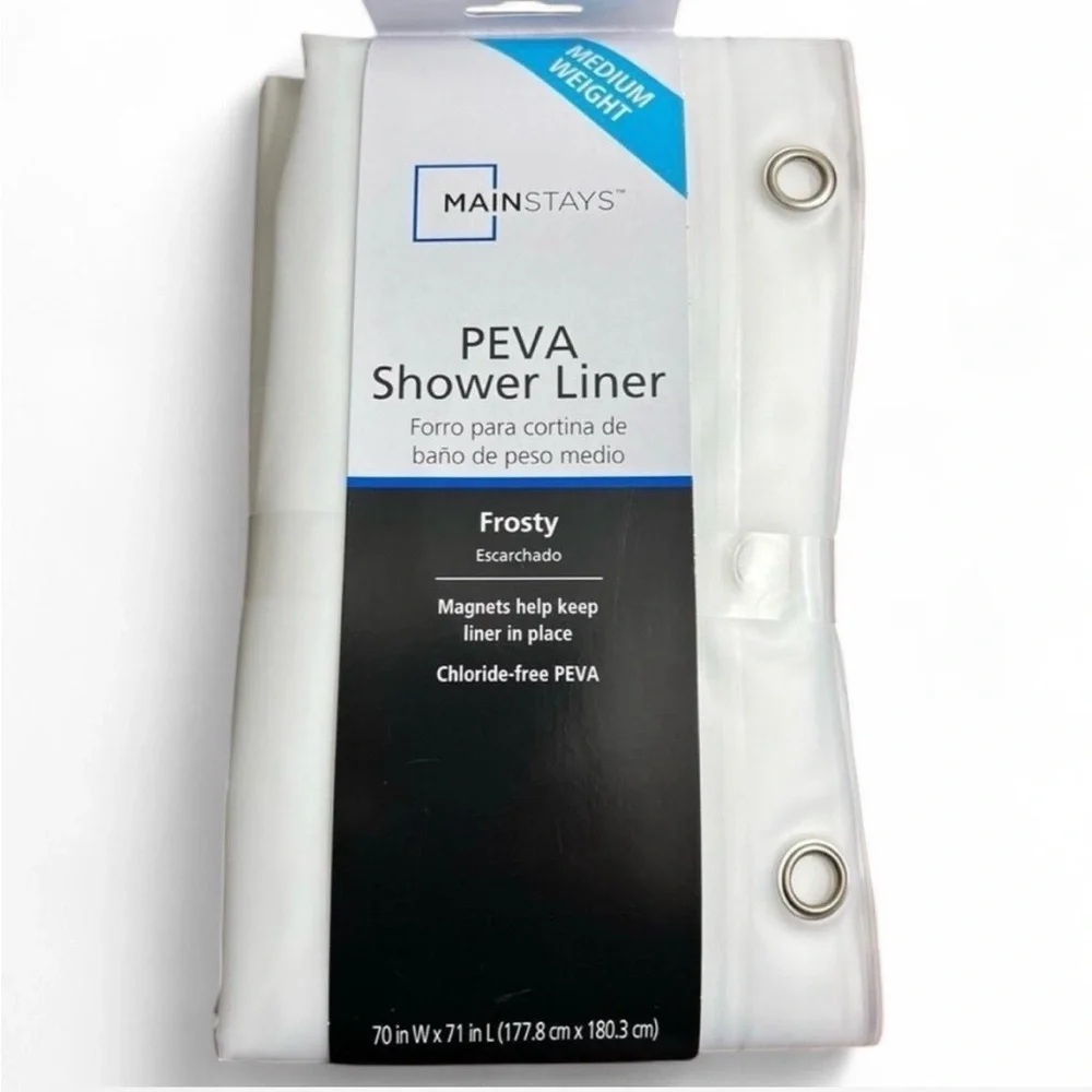 Mainstays PEVA shower liner